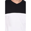 Men Solid V Neck Cotton Blend Grey T-Shirt